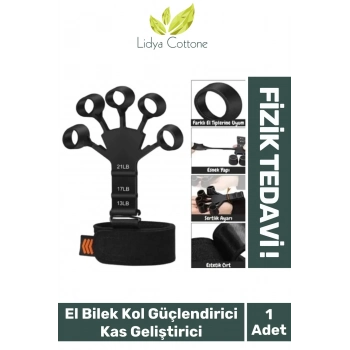 Fizik Tedavi Spor Parmak El Bilek Kol Güçlendirici Kas Geliştirici Kavrama Silikon Örümcek Lastik
