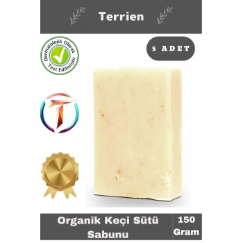 Home Serisi El Yapımı Doğal Bitkisel 5 Adet Hassas Ciltler Arındırıcı Nemlendirici Keçi Sütü Sabunu