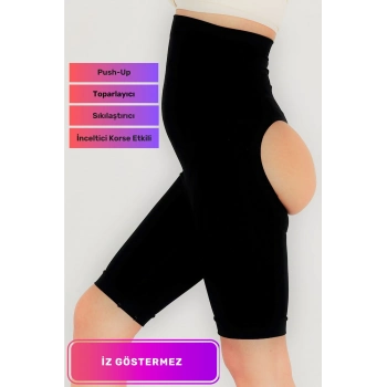 Özel Üretim Kaymaz Lazer Kesim Kadın İz Göstermeyen Yüksek Bel Kalça Popo Dikleştirici Toparlayıcı Korse