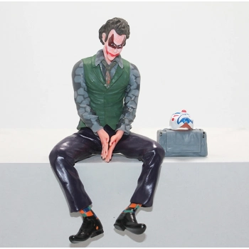 #Figür DC Evreni İkonik Joker Karakteristik Dekoratif Hediye Koleksiyonluk Film Figürü 15 Cm