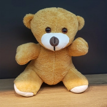 #Ayıcık Kaliteli Yumuşacık 25 cm Hediye Çocuk Koleksiyon Kahverengi Peluş Oyuncak Ayıcık