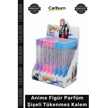 #Kalem Tasarım Hediye Ofis Koleksiyon Estetik Kaliteli Anime Figür Parfüm Şişeli Tükenmez Kalem