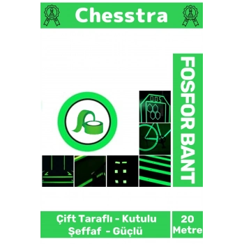 Karanlıkta Işık Veren Yansıyan Kendinden Yapışkanlı Reflektör Yeşil Şerit Fosfor Neon Bant 20 Metre