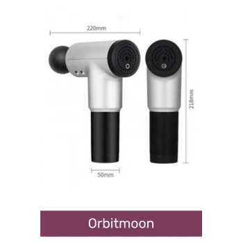 Kas Rahatlatıcı Boyun Bel Sırt Bacak Ayak Fısıltı Sesli Hafif Şarjlı 4 Başlıklı Masaj Tabancası
