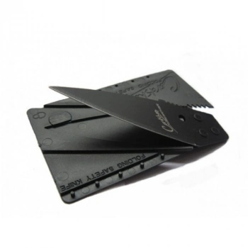 Özel Üretim Cüzdan Tipi Katlanır Paslanmaz Çelik Kamp Av Pratik Kredi Kartı Seklinde Bıçak Cardsharp