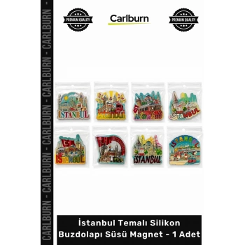 #Magnet Kaliteli Turistik Hediyelik Şehir Tasarımlı İstanbul Temalı Silikon Buzdolapı Süsü Magnet
