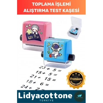 Matematik Çocuk Okul Toplama İşlemi Alıştırma Test Kaşesi Mürekkepli Test Çalışma Eğitici Öğretici