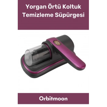 Özel Seri Kompakt UV Işıklı Güçlü Emiş Gücü Elektrikli Yatak Yorgan Örtü Koltuk Temizleme Süpürgesi