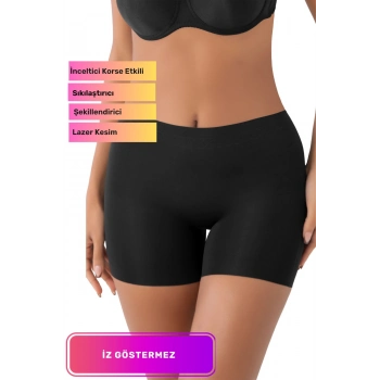 Özel Seri Kaymaz Vücut Şekillendirici Sıkılaştırıcı Toparlayıcı Şekillendirici İz Göstermez Lazer Kesim Boxer Korse