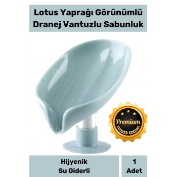 Özel Tasarım Tezgah Üstü Mutfak Banyo Bulaşık Lavabo Vantuzlu Su Tutmaz Giderli Katı Sabunluk