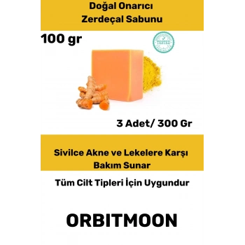 Özel Üretim Doğal El Yüz Saç Vücut Cilt Güzel Kokulu Leke Karşıtı Orijinal Zerdeçal Ekstraktı Sabunu