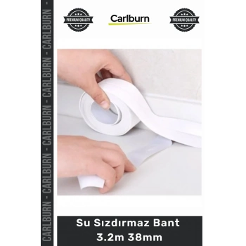 Özel Üretim Mutfak Banyo Lavabo Kenar Koruyucu Küf Önleyici Sızdırmazlık Su Sızdırmaz Bant 3.2m 38mm