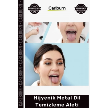 Özel Üretim Paslanmaz Çelik Hijyenik Ağız Kokusu Önleyici Ergonomik Şık Metal Dil Temizleme Aleti