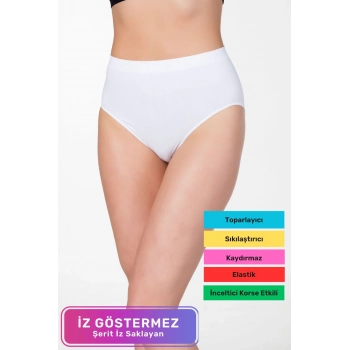 Özel Üretim Lazer Kesim Kaymaz Kadın Sıkılaştırıcı Toparlayıcı İz Göstermeyen Kaymaz Dikişsiz Yüksek Bel Bato