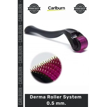 Özel Üretim Titanyum 540 İğne Profesyonel Cilt Yenileme Bakım Aleti DRS Derma Roller System 0.5 mm