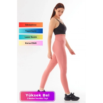 Özel Üretim Toparlayıcı Sıkılaştırıcı Yüksek Bel Vücut Şekillendirici Günlük Şık Kadın Spor Tayt