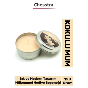 Premium Aromaterapi Arınma Huzur Meditasyon Yoga Esans Dekoratif Mum Oda Kokusu 120g Teneke Kutu