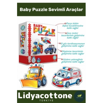 Premium Hafıza Güçlendiren Zeka Geliştirici Eğitici El Göz Koordinasyonu Baby Puzzle Sevimli Araçlar