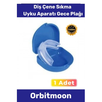 Premium Özel Seri Gece Plağı Çene Diş Sıkma Gıcırdatma Önleyici Koruyucu Diş Aparatı
