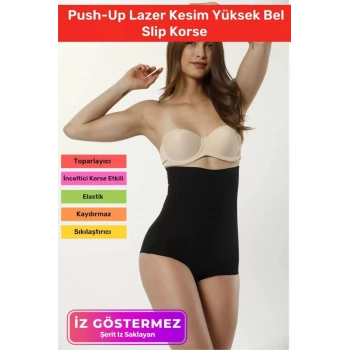 Premium Seri Özel Şekillendirici Sıkılaştırıcı İz Yapmaz Toparlayıcı İnceltici Yüksek Bel Slip Korse