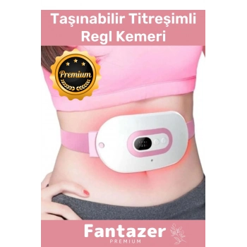 Premium Seri Özel Taşınabilir Titreşimli Sıcak Tutan Regl Ağrıları İçin Dijital Özel Gün Adet Kemeri