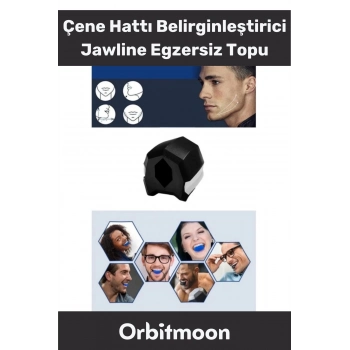 Premium Seri Silikon BPA İçermeyen Çene Çizgisi Güçlendirici Şekillendirici Jawline Egzersiz Topu