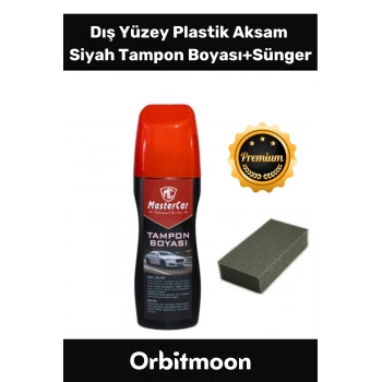 Premium Seri Uzun Süre Suya Dayanıklı Eskimiş Yüzey Dış Plastik Aksam Kauçuk Siyah Tampon Boyası