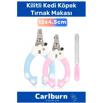 Premium Üretim Güvenlik Kelepçeli Pratik Taşınabilir Evcil Hayvan Kilitli Kedi Köpek Tırnak Makası