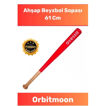 Premium Üretim Kırılmaz Kaliteli Ahşap Mükemmel Kavrama 28 inc Baseboll Beyzbol Sopası 61 Cm