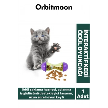 Premium Ürün İnteraktif İçgüdüsel Avlanma Plastik Küçük Boy Saklama Hazneli Kedi Ödül Mamalı Oyuncak