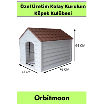 Premium Ürün Kolay Kurulum Portatif Taşınabilir Bahçe Ev Yazlık Demonte Evcil Hayvan Köpek Kulübesi