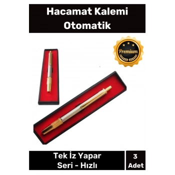 Premium Yeni Nesil Yüz Hassas Bölge Seri Hızlı Kutulu Rahat Metal Dayanıklı Hacamat Kalemi 3 Adet