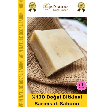 #sarımsaksabunu Doğal Güzel Kokulu El Yüz Saç Vücut Orijinal Bitkisel Sarımsak Sabunu 120g - 1 Adet