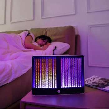 Sessiz Kimyasalsız Taşınabilir Güçlü Haşere Kovma Kamp Ev Şarjlı Sivrisinek Öldürücü Lamba UV Işıklı