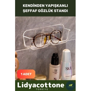 Şeffaf Gözlük Standı Özel Üretim Dolap İç Dışı Ayna Kenarı Banyo Duvar Kendinden Yapışkanlı