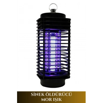 Smart Seri Elektrikli Sinek Öldürücü Cihaz Cız Lamba Mor Işık Şık Tasarım Kokusuz Portatif