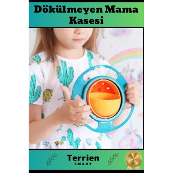 Smart Seri Özel Tasarım Kolay Temizlenebilen Sağlıklı Malzeme Pratik Dökülmeyen Bebek Mama Kasesi