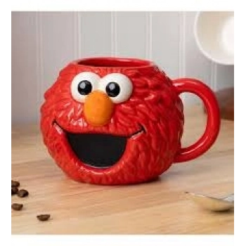 #TasarımKupa Susam Sokağı Nostaljik Seramik Koleksiyonluk Hediye Yetişkin Çocuk Kupası Elmo Kupa