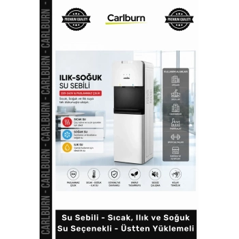 #SuSebili Kompresörlü Ofis Tipi Su Sebili Sıcak Ilık Soğuk Su Seçenekli Üstten Yüklemeli