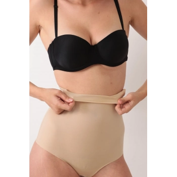 #Korse Dikişsiz Silikonlu Toparlayıcı Esnek Şekillendirici Ten Lazer Kesim String Tanga Korse