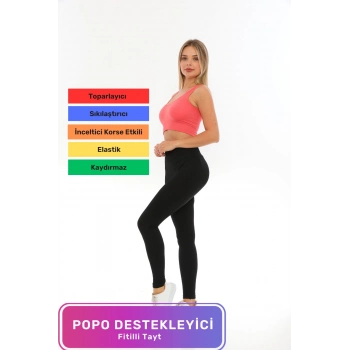 Özel Üretim Vücut Şekillendirici Toparlayıcı Sıkılaştırıcı İz Göstermeyen Yandan Destekli Pop-Up Şort