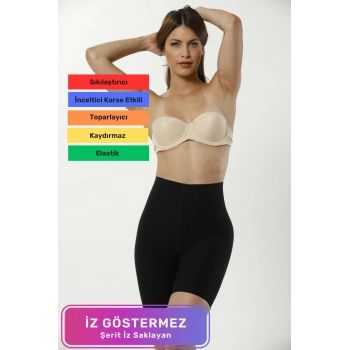 Özel Üretim Kadın Vücut Şekillendirici Kadın Kaymaz Toparlayıcı Lazer Kesim Paçalı Korse