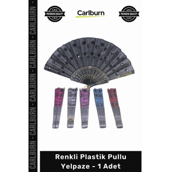 #Yelpaze Kaliteli Dayanıklı Estetik Renkli Dekoratif Hediyelik Promosyon Plastik Pullu Yelpaze