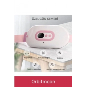 Yeni Seri Titreşimli Taşınabilir Sıcak Tutan Regl Ağrıları Dijital Özel Gün Adet Bel Kemeri