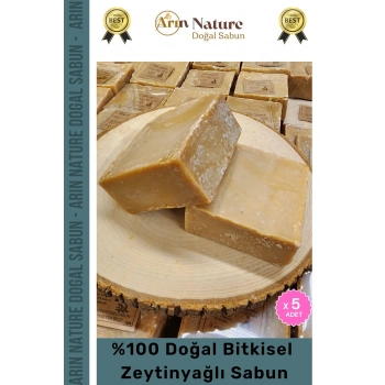 #zeytinyağlı Güzel Kokulu El Yüz Saç Vücut Orijinal Bitkisel %100 Zeytinyağlı Sabun 120g - 5 Adet