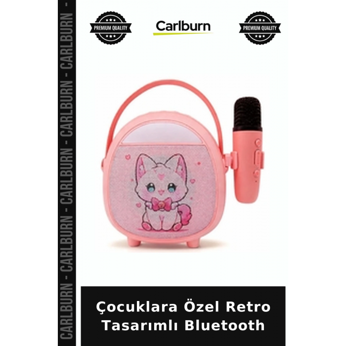 Delux Serisi Çocuklara Özel Retro Tasarımlı Bluetooth Etkinlik