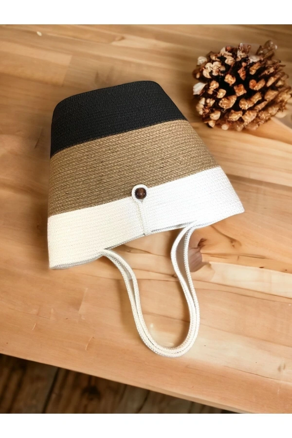 Çanta Günlük Kulanıma Veya Plaj Çantası Jüte Çanta