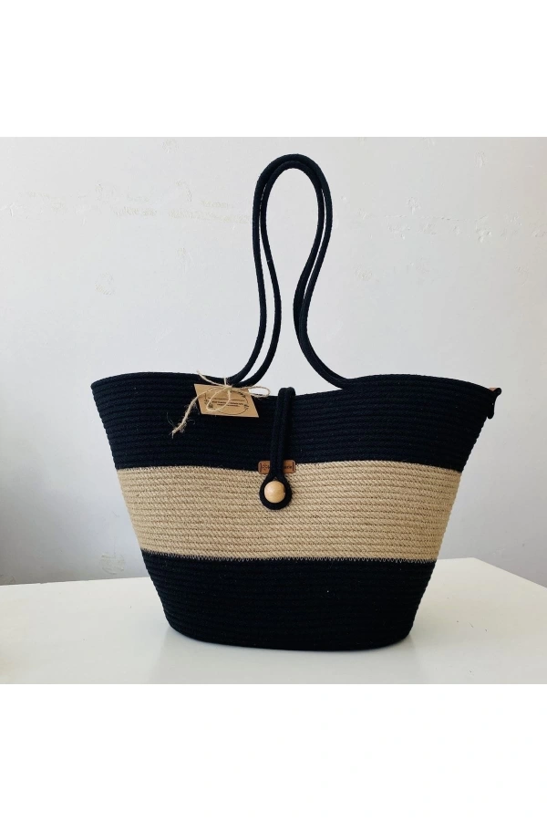 Çanta Günlük Kullanım Ve Plaj Çantası Jüte Çanta