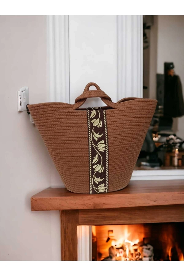 El Çantası Özel Tasarım Şık Ve Elite El Çantası Kol Çantası Yazlık Çanta Jüte Çanta