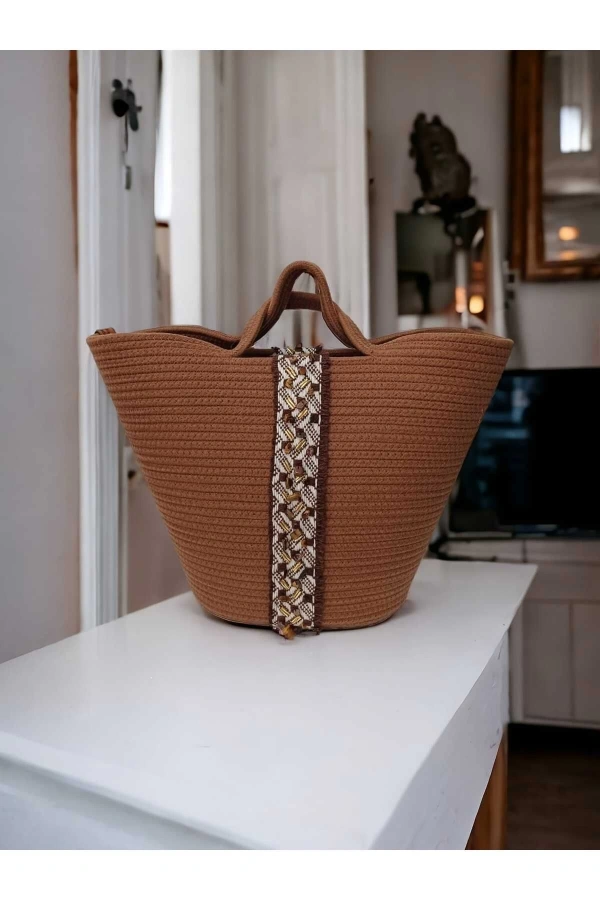 El Çantası Özel Tasarım Şık Ve Elite El Çantası Kol Çantası Yazlık Çanta Jüte Çanta